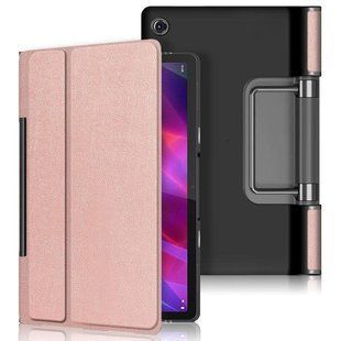 Кожаный чехол книжка Crazy Horse для Lenovo Yoga Tab 11 розовый 093960 фото