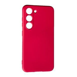TPU чохол Case Smitt накладка бампер для Samsung Galaxy S23 Plus (на самсунг із23 плюс) малиновий 087661 фото