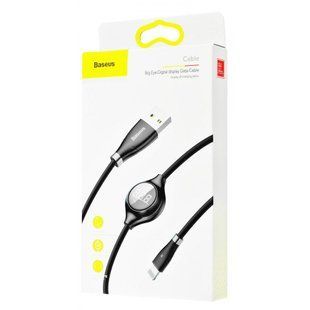 USB кабель Baseus Big Eye Digital Display Lightning Cable 80631 фото