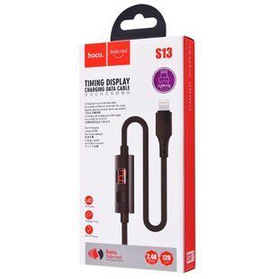 USB кабель Hoco S13 Central Control Timing Lightning Cable (1.2m) 80602 фото