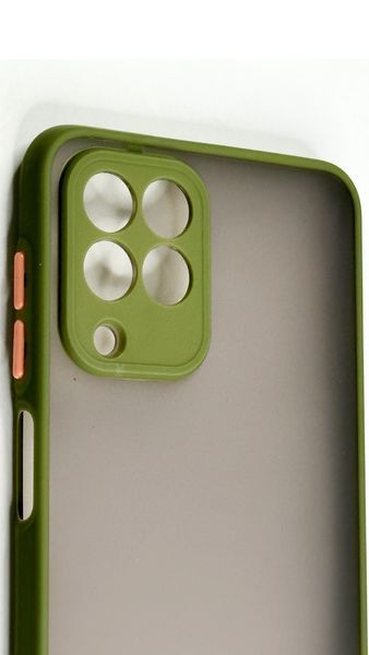 TPU чохол накладка Matte Color Case для Samsung Galaxy M33 світло-зелений 092342 фото