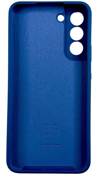 Чехол Soft touch для Samsung Galaxy S22 Plus синий 095377 фото