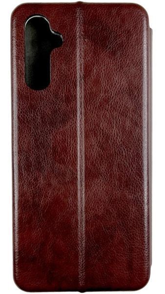 Чохол книжка Perforation book для Samsung Galaxy A14 темно-коричневий 088014 фото