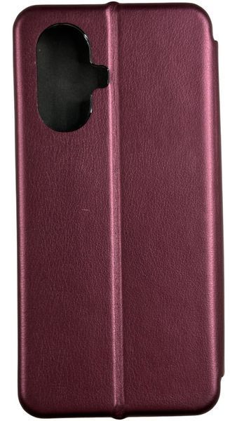 Чохол книжка Elegant book для Realme 10 Pro Plus / бордовий 91689 фото