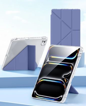 Чехол книжка Transparent Origami на iPad 10.2 (2021 / 2020 / 2019) / светло-зеленый 100096 фото