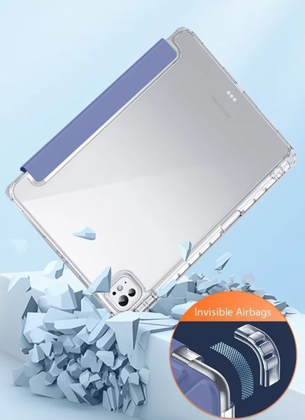 Чехол книжка Transparent Origami на iPad 10.2 (2021 / 2020 / 2019) / светло-зеленый 100096 фото