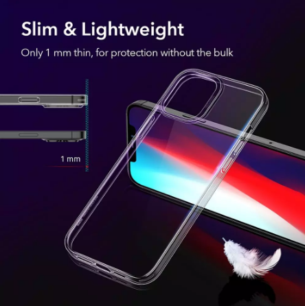 Ультратонкий чехол для Apple iPhone 12 прозрачный 081946 фото