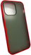 TPU чохол Matte Color Case (TPU) на iPhone 14 Pro Max (на айфон 14 про макс) червоний 086261 фото 6