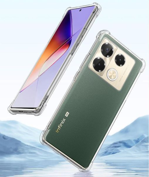 Чохол накладка WXD для Infinix Note 40 Pro (X6850) / прозорий 200582 фото