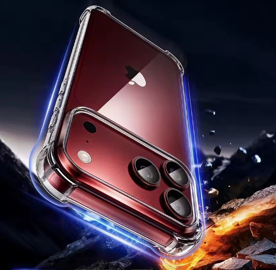 Противоударный чехол WXD для Apple iPhone 18 Pro / прозрачный (открытая камера) 205710 фото