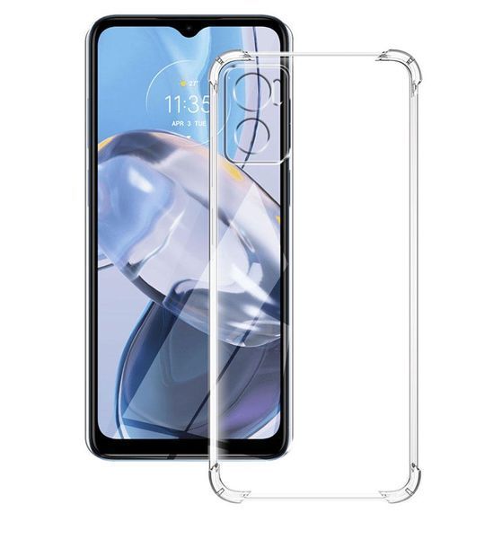 Чехол накладка WXD для Motorola E22 / прозрачный 89736 фото