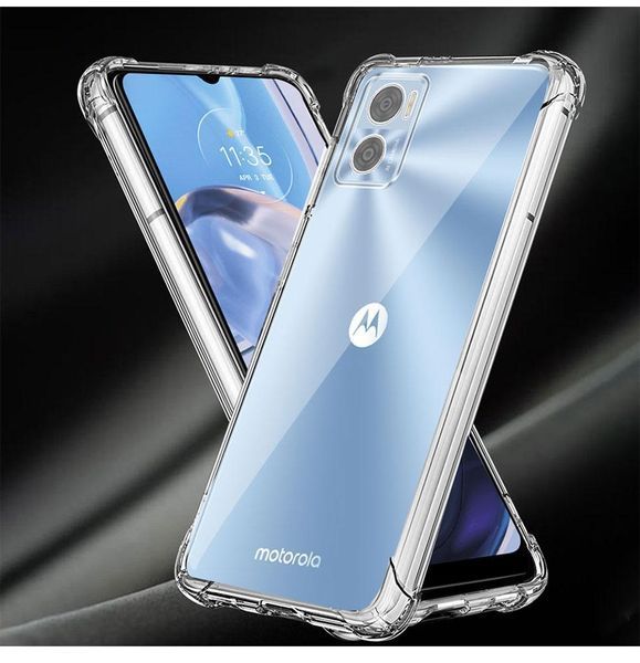 Чехол накладка WXD для Motorola E22 / прозрачный 89736 фото