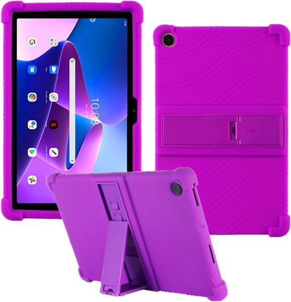 Чехол противоударный Friendly на Lenovo Tab M10 Plus (3 Gen) фиолетовый 094748 фото