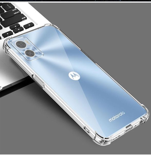 Чехол накладка WXD для Motorola E22 / прозрачный 89736 фото