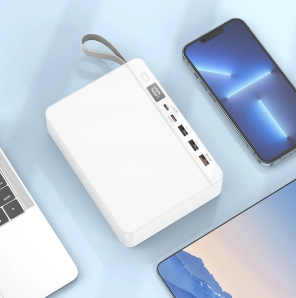 УМБ Power Bank Hoco J94 Overlord 22.5W 75000 mAh белый 088882 фото