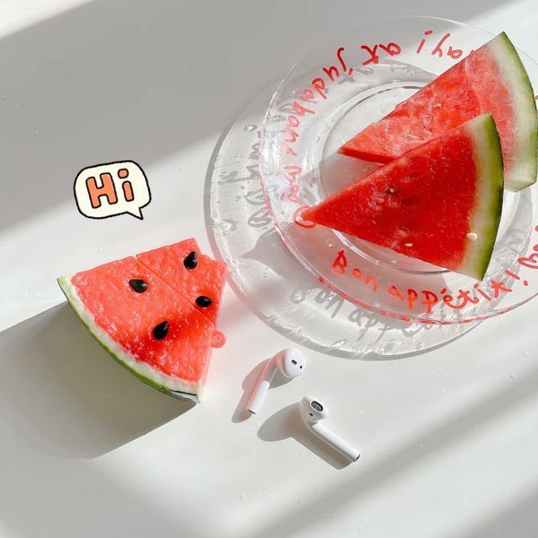 Гумовий чохол для AirPods Pro 2 / Watermelon 099742 фото