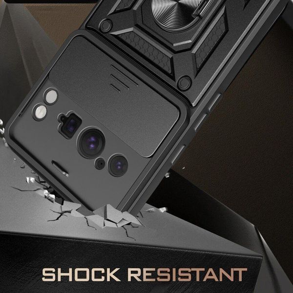 PC + TPU чохол Camshield armor для Google Pixel 8 Pro / зелений 094599 фото