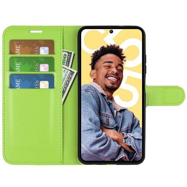 Чохол книжка Lichee для Realme C55 зелений 089834 фото