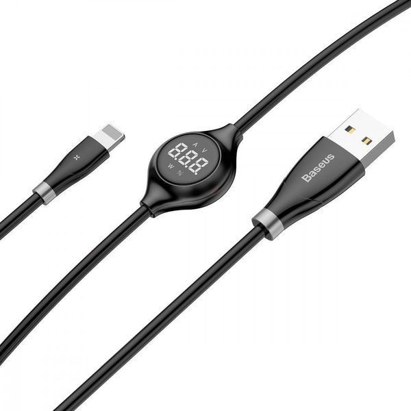USB кабель Baseus Big Eye Digital Display Lightning Cable 80631 фото