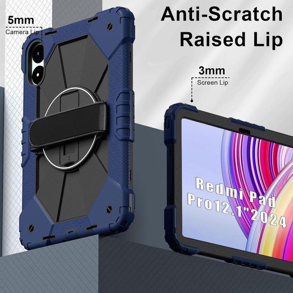 Чехол Protective force на Xiaomi Redmi Pad Pro (12.1") / синий 097771 фото