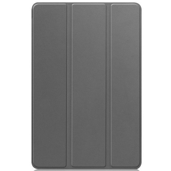 Шкіряний чохол-книжка Crazy Horse для Lenovo Xiaoxin Pad 2024 (11") / сірий 094720 фото