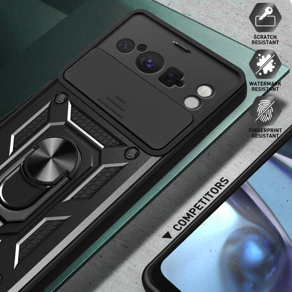 PC + TPU чохол Camshield armor для Google Pixel 8 Pro / зелений 094599 фото