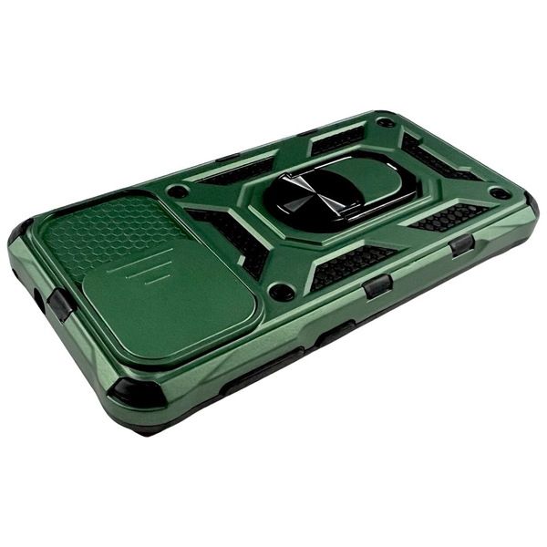 PC + TPU чехол Camshield armor для ZTE Blade L9 (на зте блейд л9) зеленый 85921 фото