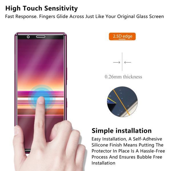 Защитное стекло для Sony Xperia 5 80266 фото