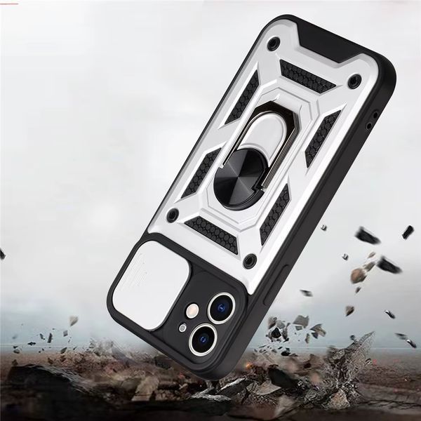 PC + TPU чехол Camshield Armor для iPhone 12 / черный 098062 фото