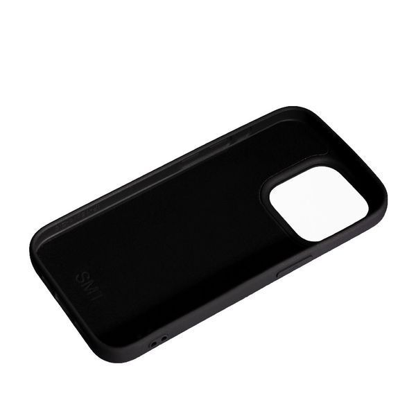 TPU чохол Case Smitt накладка бампер для iPhone 15 Pro Max чорний 092292 фото