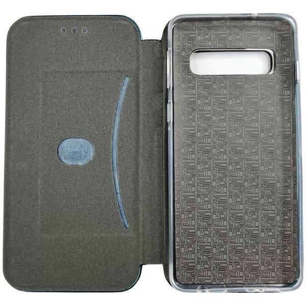 Чехол книжка Elegant book для Samsung Galaxy S10 синий 091435 фото