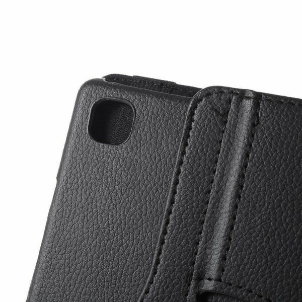 Кожаный чехол книжка 360 для Samsung Galaxy Tab А7 10.4 T500 T505 / черный 100548 фото