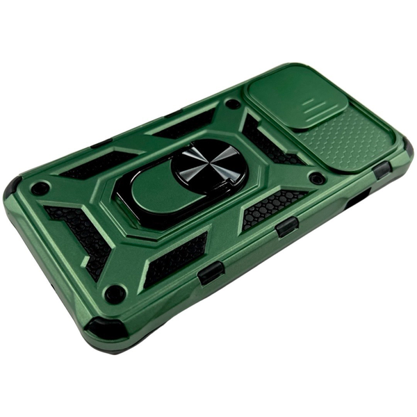 PC + TPU чехол Camshield armor для ZTE Blade L9 (на зте блейд л9) зеленый 85921 фото