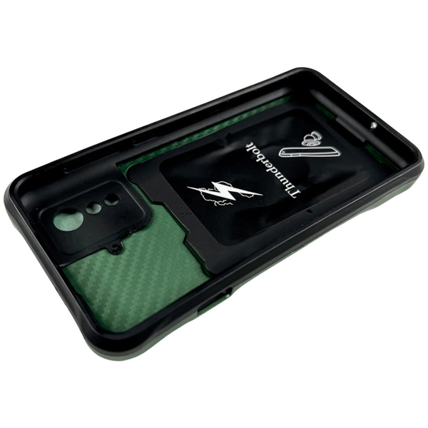 PC + TPU чехол Camshield armor для ZTE Blade L9 (на зте блейд л9) зеленый 85921 фото