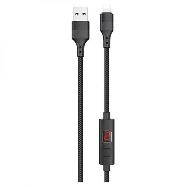 USB кабель Hoco S13 Central Control Timing Lightning Cable (1.2m) 80602 фото