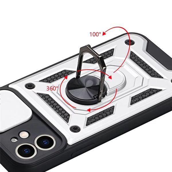 PC + TPU чехол Camshield Armor для iPhone 12 / черный 098062 фото
