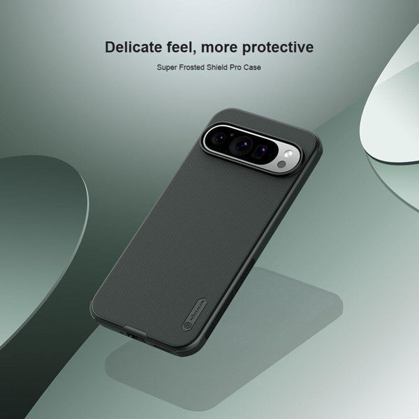 Чехол Nillkin Super Frosted Shield на Google Pixel 9 Pro / черный 097757 фото