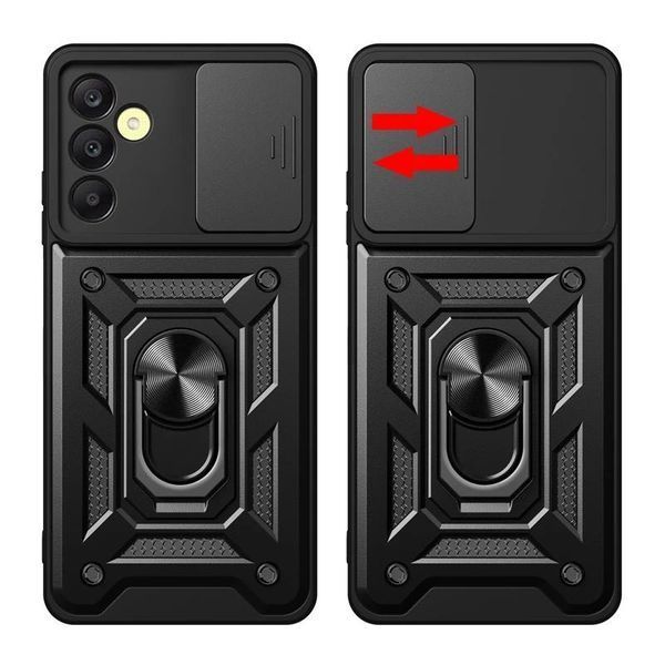 PC + TPU чохол Camshield Armor для Samsung Galaxy M56 (5G) / зелений 099868 фото