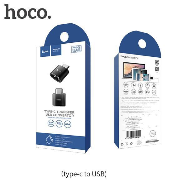 USB переходник Type-C to USB HOCO UA5 50963 фото