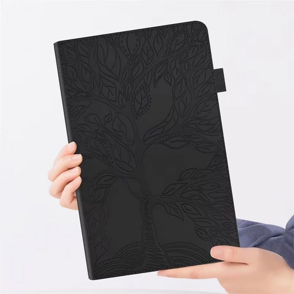 Чохол-книга Wood Book на планшет Xiaomi Redmi Pad Pro (12.1") / чорний 098702 фото