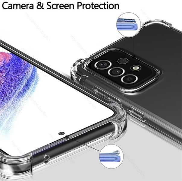 Чохол WXD Силікон протиударний для Samsung Galaxy A33 (на самсунг А33) прозорий 085723 фото