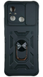 PC + TPU чохол Camshield armor для Poco C55 / чорний 088831 фото