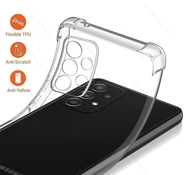 Чохол WXD Силікон протиударний для Samsung Galaxy A33 (на самсунг А33) прозорий 085723 фото
