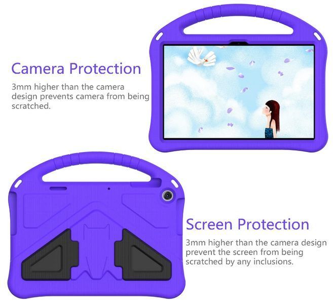 Чехол New Kids Case на Lenovo Tab M10 (3gen) 10.1" / (фиолетовый) 200134 фото