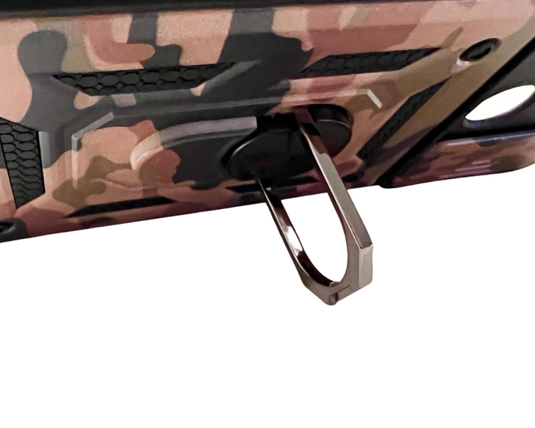 PC + TPU чохол Camo на Xiaomi Poco C40 (на поко цей40) коричневий 086211 фото