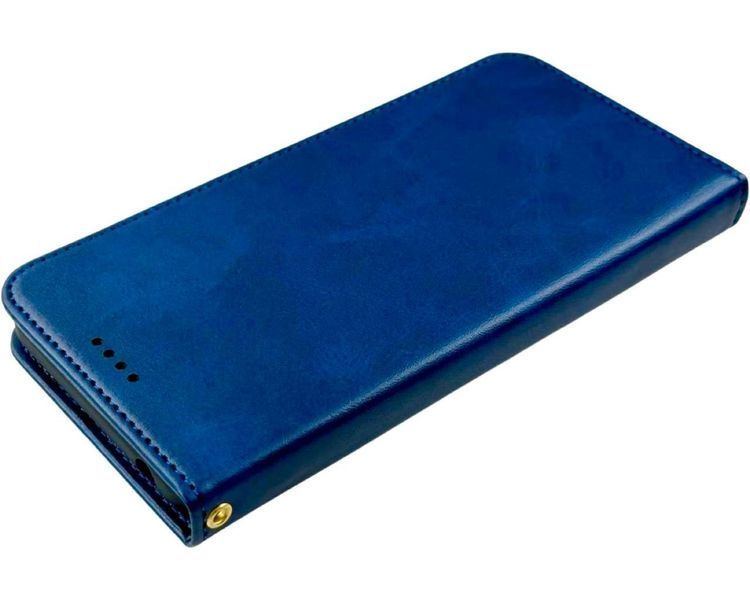 Чехол книжка Amsterdam для Motorola G72 синий 091185 фото