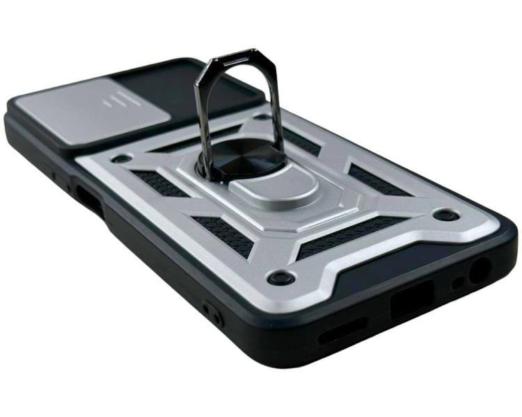 PC + TPU чехол Camshield Armor для Infinix Zero 5G / серебристый 089231 фото