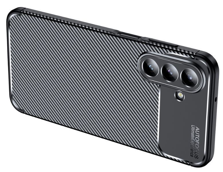 TPU чехол накладка Autofocus для Samsung Galaxy A17 (5G) / черный 203881 фото