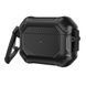 Силіконовий чохол Shockproof Carbon case для AirPods 3 (2021) чорний 089712 фото 1