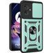 PC + TPU чохол Camshield armor для Motorola G54 / зелений 093590 фото 5